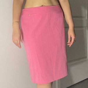 Hot pink vintage Tahari skirt